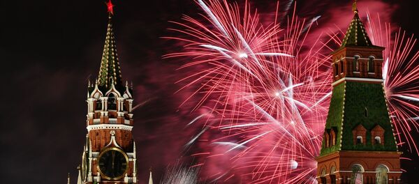 Празднование Нового года в Москве - Sputnik Кыргызстан