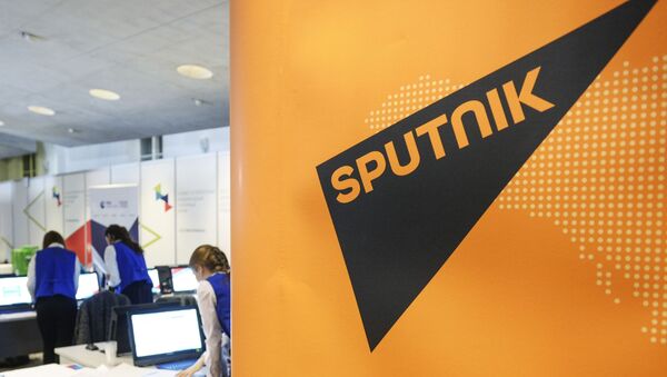 Логотип информационного агентства и радио Sputnik. Архивное фото - Sputnik Кыргызстан