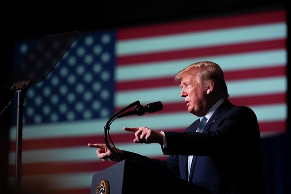 Предвыборная кампания президента США Дональда Трампа в Майами - Sputnik Кыргызстан