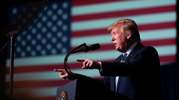 Предвыборная кампания президента США Дональда Трампа в Майами - Sputnik Кыргызстан