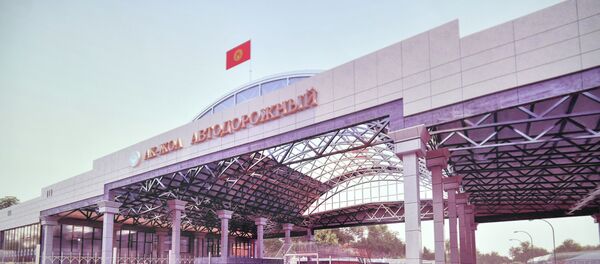 Эскиз КПП Ак-Жол — автодорожный. Иллюстративное фото - Sputnik Кыргызстан