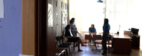 Студенты в аудитории. Архивное фото - Sputnik Кыргызстан