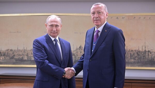 Рабочий визит президента РФ В. Путина в Турецкую Республику - Sputnik Кыргызстан