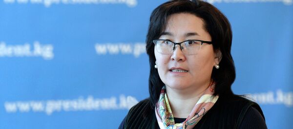 Президент Сооронбай Жээнбековдун маалымат катчысы Толгонай Стамалиева - Sputnik Кыргызстан