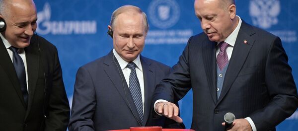 Рабочий визит президента РФ В. Путина в Турецкую Республику - Sputnik Кыргызстан