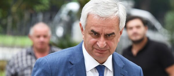 Абхазия президенти Рауль Хажимба. Архив - Sputnik Кыргызстан