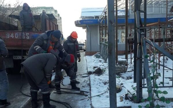 Снос незаконных объектов в Бишкеке - Sputnik Кыргызстан