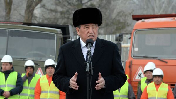 Церемония закладки капсулы под строительство парка дружбы Кыргызстана и Азербайджана  - Sputnik Кыргызстан