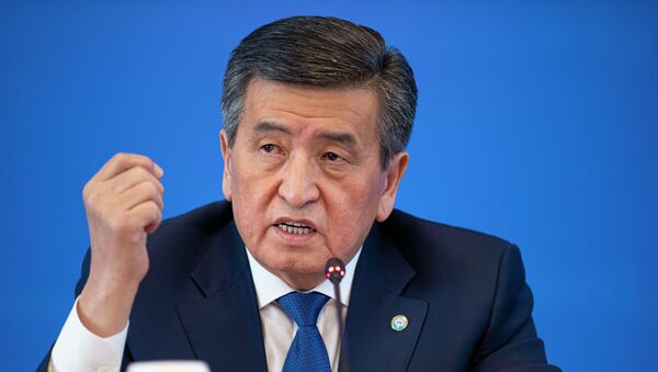 Большая пресс-конференция президента Сооронбая Жээнбекова - Sputnik Кыргызстан