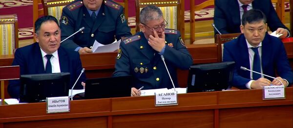 Отвечаете, как ребенок! — депутат отчитала замглавы МВД. Видео - Sputnik Кыргызстан