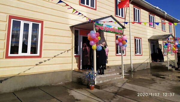 Открытие детского сада в селе Прогресс - Sputnik Кыргызстан