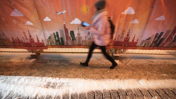 Снег в Москве - Sputnik Кыргызстан