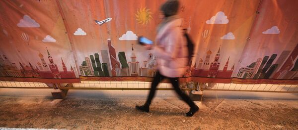 Снег в Москве Снег в Москве - Sputnik Кыргызстан