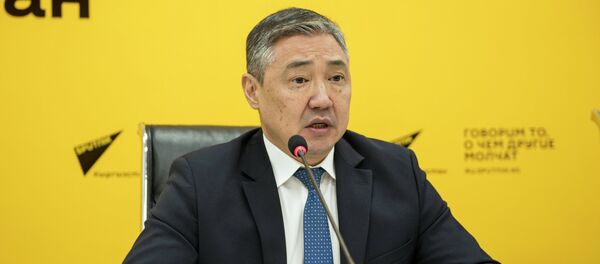 Первый вице-мэр Бишкека по экономической и финансовой политике Алмаз Бакетаев Первый вице-мэр Бишкека по экономической и финансовой политике Алмаз Бакетаев - Sputnik Кыргызстан