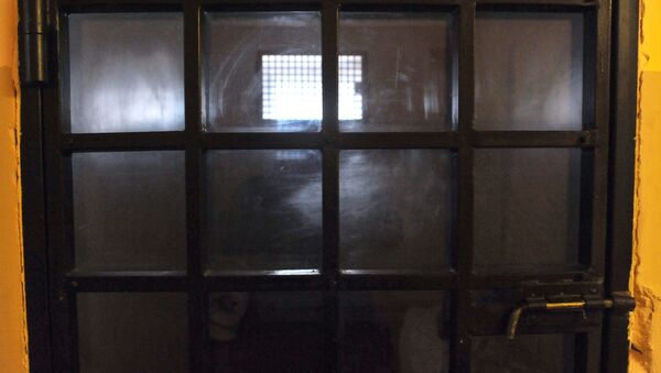 Изолятор временного содержания в дежурной части Управления МВД в Тамбове - Sputnik Кыргызстан