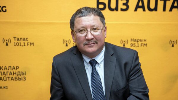 Заместитель председателя ГКПЭН Карыбек Ибраев - Sputnik Кыргызстан