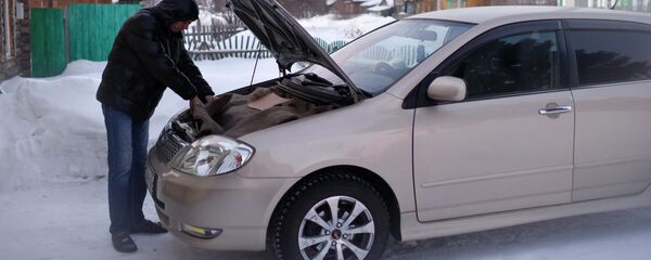 Унаасын жылуулап жаткан адам. Архив Унаасын жылуулап жаткан адам. Архив - Sputnik Кыргызстан