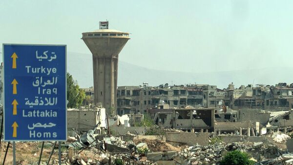 Ситуация в сирийском городе Думе - Sputnik Кыргызстан