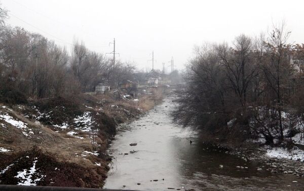 Ош шаарындагы Ак-Буура дарыясынын жээгин көрктөндүрүү үчүн 70 объект түрттүрүлөт. - Sputnik Кыргызстан
