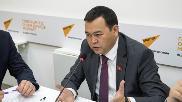 Вице-спикер ЖК Мирлан Бакиров - Sputnik Кыргызстан