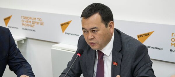 Вице-спикер ЖК Мирлан Бакиров - Sputnik Кыргызстан