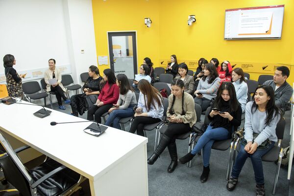 Мастер-класс для сотрудников пресс-служб госорганов и коммерческих организаций - Sputnik Кыргызстан