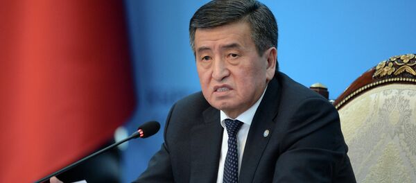 Кыргызстандын президенти Сооронбай Жээнбеков - Sputnik Кыргызстан