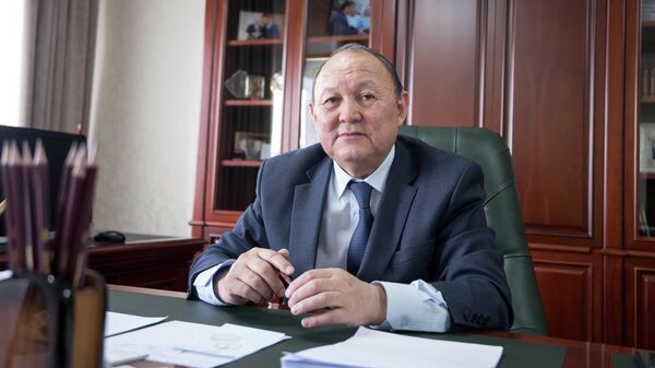 Бывший полномочный представитель президента в Иссык-Кульской области Эмилбек Абдыкадыров. Архивное фото  - Sputnik Кыргызстан