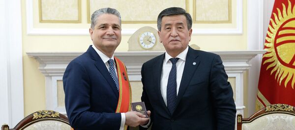 Президент КР Сооронбай Жээнбеков принял председателя ЕЭК Тиграна Саркисяна - Sputnik Кыргызстан