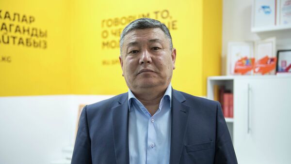 Руководитель одного из отделов государственной налоговой службы Акылбек Мамыров - Sputnik Кыргызстан