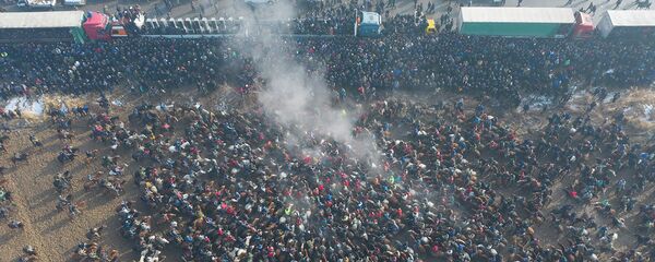 Кара-Сууда миңден ашуун улакчы кыл чайнашты. Оюндун кызыктуу учурлары видеодо - Sputnik Кыргызстан