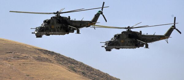 Ми-24 тик учактары. Архив Ми-24 тик учактары. Архив - Sputnik Кыргызстан