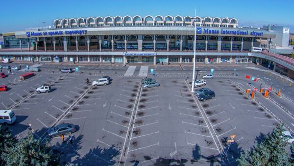 Здание международного аэропорта Манас. Архивное фото - Sputnik Кыргызстан