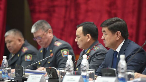 Заседание коллегии МВД КР по итогам 2019 года - Sputnik Кыргызстан