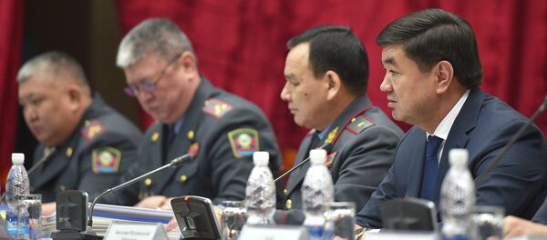 Заседание коллегии МВД КР по итогам 2019 года - Sputnik Кыргызстан