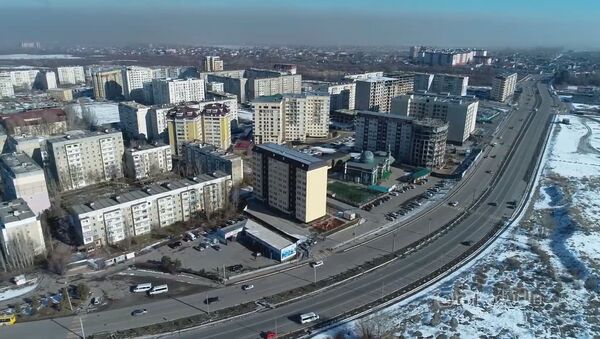 Интересное видео о 12-м микрорайоне снял бишкекский аэрофотограф - Sputnik Кыргызстан