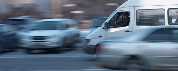 Работа маршрутного такси в Бишкеке - Sputnik Кыргызстан