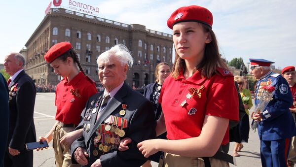 Празднование Дня Победы в регионах России - Sputnik Кыргызстан