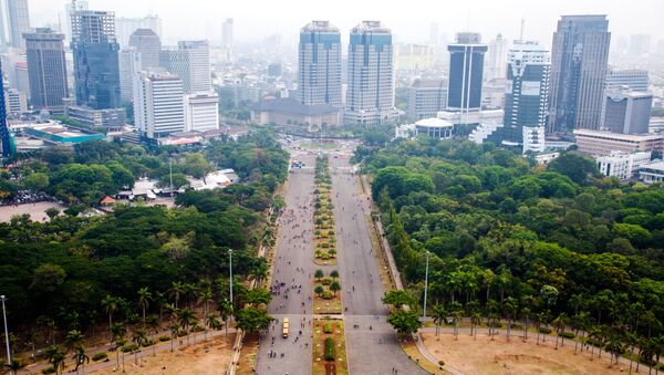 Вид на город Джакарта, Индонезия. Архивное фото - Sputnik Кыргызстан