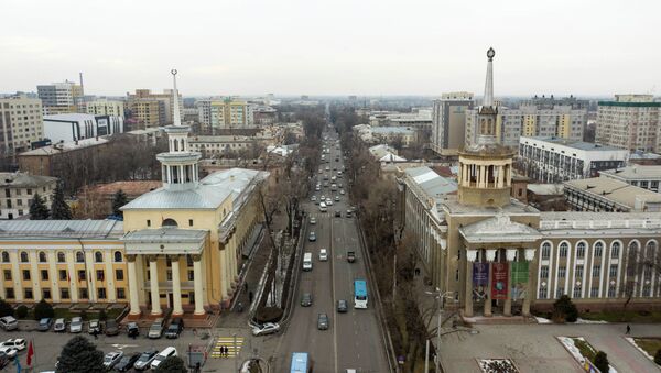 Бишкек с высоты. Архивное фото - Sputnik Кыргызстан