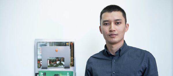 Студент учебного заведения в Вашингтоне Чынгыз Оморов Студент учебного заведения в Вашингтоне Чынгыз Оморов - Sputnik Кыргызстан