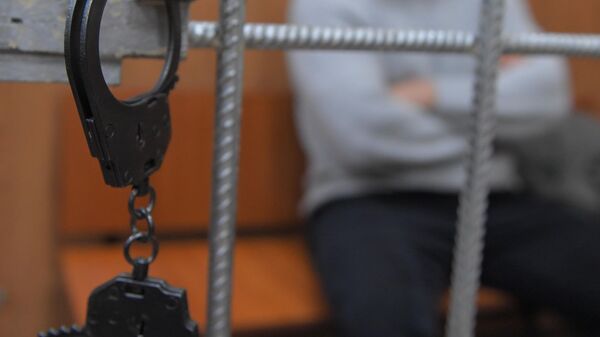 Обвиняемый в зале суда. Архивное фото - Sputnik Кыргызстан