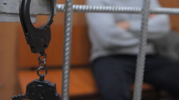 Задержанный в камере. Архивное фото - Sputnik Кыргызстан