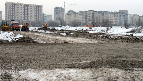 Строительство парка Балалык в Бишкеке - Sputnik Кыргызстан