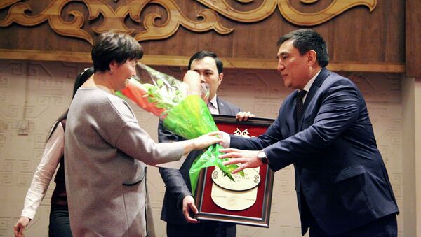 Церемония вручения лучших пресс-служб Оша - Sputnik Кыргызстан