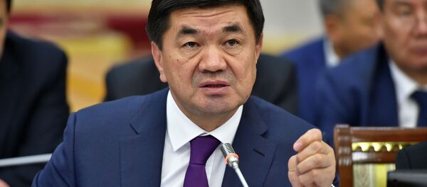 Премьер-министр КР Мухаммедкалый Абылгазиев - Sputnik Кыргызстан