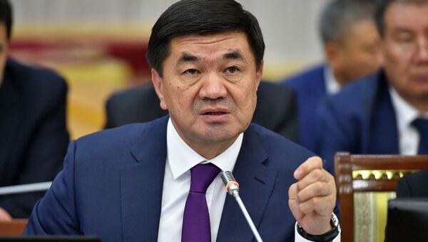 Экс-премьер-министр Мухаммедкалый Абылгазиев. Архивное фото - Sputnik Кыргызстан