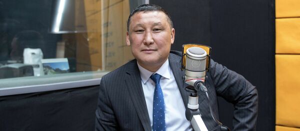 Начальник управления по поддержке семьи и детей и государственных выплат Минсоцразвития Самаган Асанов - Sputnik Кыргызстан