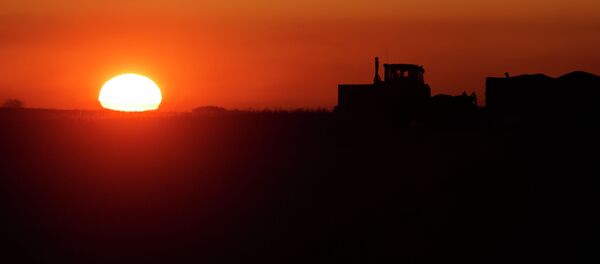 Трактор. Архивное фото - Sputnik Кыргызстан