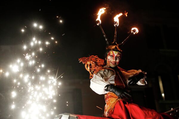 Ежегодный венецианский карнавал - Sputnik Кыргызстан